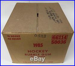 1984 85 Opc Hockey Wax Case Factory Sealed 16 Box Yzerman Rookie