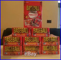 1984 DONRUSS Baseball Wax Box 36 Sealed Packs Mint Unopened BBCE Authentic PSA