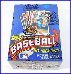 1984 Topps Baseball Box (36 Packs) BBCE Wrapped From A Sealed Case FASC