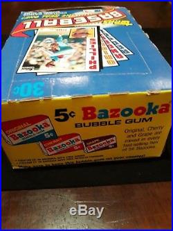1984 Topps Baseball Wax Box 36 Sealed Packs