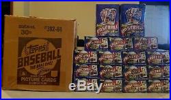 1984 Topps Baseball Wax Box 36 Sealed Packs Mint Unopened BBCE Authentic