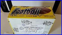 1984 topps football wax box bbce sealed