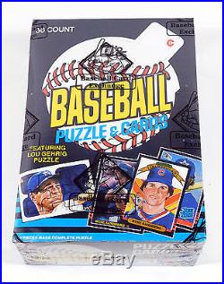 1985 Donruss Baseball Box 36 Packs BBCE Wrapped FASC From A Sealed Case