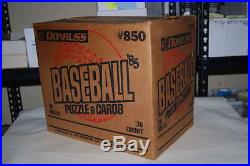 1985 Donruss Not Sealed Wax Case Sealed Packs Boxes Clemens Puckett Rc Bb258