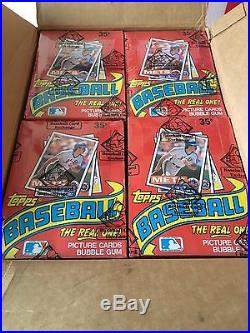 1985 Topps Baseball Unopened Wax Box Bbce 36 Packs Fasc Sealed Case