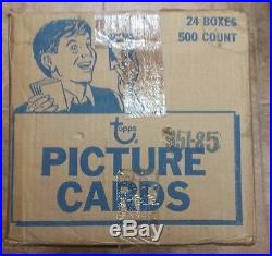 1985 Topps Baseball Sealed Vending Case Of 12,000 Cards (24 Boxes Of 500)