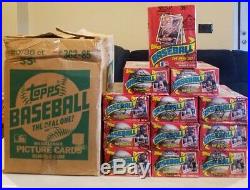 1985 Topps Baseball Wax Box 36 Sealed Packs Mint Unopened BBCE Authentic PSA