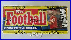 1985 Topps Football Wax Box BBCE Sealed Authentic 36 Wax Packs Moon Dent Rc