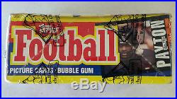 1985 Topps Football Wax Box BBCE Sealed Authentic 36 Wax Packs Moon Dent Rc