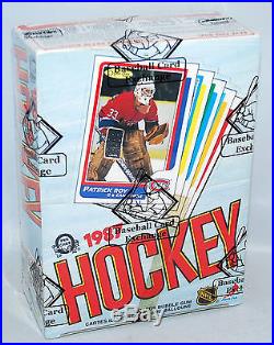 1986-87 O-pee-chee Opc Hockey Bbce Sealed Wax Box 48 Pk Patrick Roy Rookie