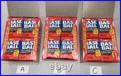 1986 Fleer Baseball Cards Display Wax Box 36 SEALED PACKS 1986 Fleer Baseball Cards Display Wax Box 36 SEALED PACKS