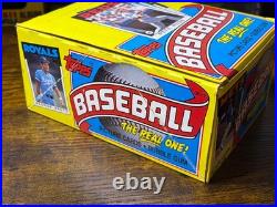 1986 TOPPS BASEBALL UNOPENED BOX, with 36 SEALED PACKS OF 15 CARDS EACH