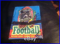 1986 TOPPS FOOTBALL UNOPENED WAX BOX BBCE SEALED & AUTHENTICATED 36 PACKS