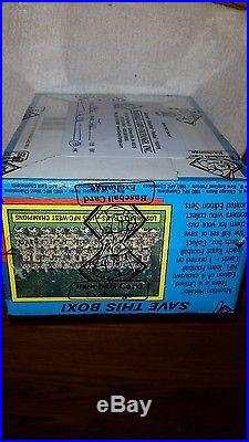 1986 Topps Football WAX BOX. BBCE sealed Possible rice young rookie card psa 10