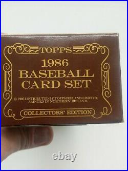 1986 Topps Tiffany Card Box SEALED! Collector's Edition Cards NICE! #02624
