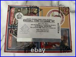 1986 fleer baseball wax box sealed, BBCE