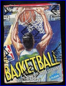 1988-90 Fleer Basketball Unopened Pack Box BBCE Sealed