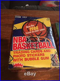 1988 Fleer Basketball Pack Box BBCE sealed Chance PSA 10s Jordan Pippen Rodman