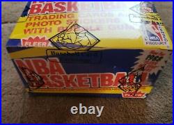 1988 Fleer NBA Basketball BBCE Authenticated Sealed Wax Box