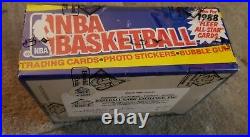 1988 Fleer NBA Basketball BBCE Authenticated Sealed Wax Box
