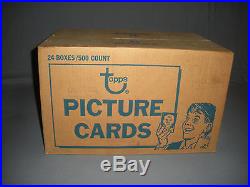 1988 Topps Baseball Sealed Vending Box! 24 Boxes of 500 Cards 12,000 Total Cards