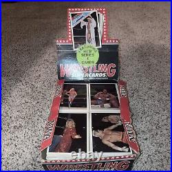 1988 Wonderama NWA Wrestling Cards Wax Box 48 Packs Sealed Ric Flair Sting WWE 2