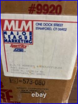 1988 score baseball cards sealed box lot