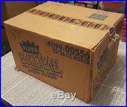 1989-90 FLEER BASKETBALL 36 PACK x 12 BOX CASE UNOPENED FACTORY SEALED RARE