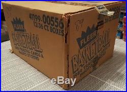 1989-90 FLEER BASKETBALL 36 PACK x 12 BOX CASE UNOPENED FACTORY SEALED RARE