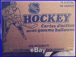 1989-90 O-Pee-Chee Hockey Sealed Wax Case 89-90 OPC 16 box Rare Sakic PSA 10