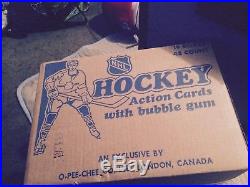 1989-90 O-Pee-Chee Hockey Sealed Wax Case 89-90 OPC 16 box Rare Sakic PSA 10