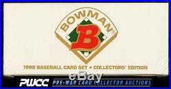 1989 Bowman Tiffany Factory Sealed Box with Ken Griffey Jr. ROOKIE RC (PWCC)