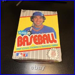 1989 FLEER BASEBALL WAX BOX NEW KEN GRIFFY JR, LOTS OF STARs POSSIBLE 1989 FLEER BASEBALL WAX BOX NEW KEN GRIFFY JR, LOTS OF STARs POSSIBLE
