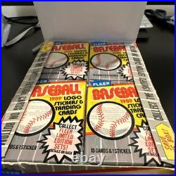1989 FLEER BASEBALL WAX BOX NEW KEN GRIFFY JR, LOTS OF STARs POSSIBLE 1989 FLEER BASEBALL WAX BOX NEW KEN GRIFFY JR, LOTS OF STARs POSSIBLE