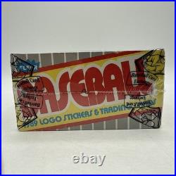 1989 Fleer Baseball Factory Sealed Wax Box BBCE Wrapped