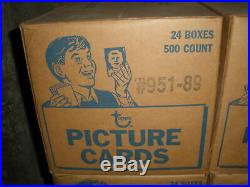 1989 Topps Baseball Factory Sealed Vending Case 24 Box 500 per 12000 Cards
