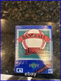 1989 Upper Deck Baseball Cards High Number Series Box Factory Sealed