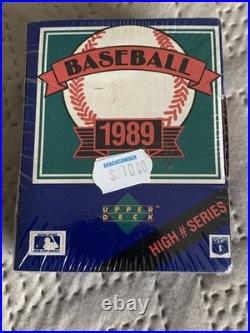 1989 Upper Deck Baseball Cards High Number Series Box Factory Sealed