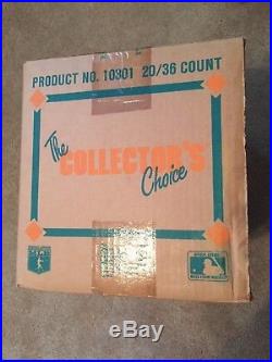 1989 Upper Deck Unopened/Sealed Low # Wax Box Case 20 wax boxes x 36 packs each