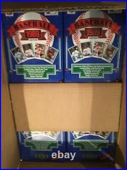 1989 Upper Deck Wax Box Low Numbers From A Sealed Factory Case Ken Griffey Jr