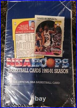 1990-1991 Nba Hoops Basketball Cardsfactory Sealed Box36 Packs Per Box