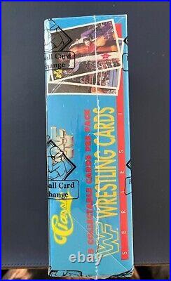 1990 Classic WWF Wrestling Series 1 Wrapped Sealed BBCE Wax Box