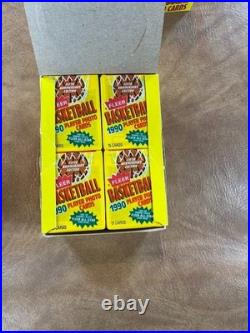 1990 Fleer Basketball NBA Wax Box 36 Packs Factory Sealed Michael Jordan