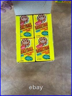 1990 Fleer Basketball NBA Wax Box 36 Packs Factory Sealed Michael Jordan