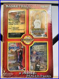 1990's 2000's Championship Collection Basketball Cards 8 packs Factory Sealed