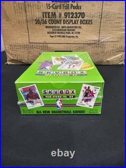 1991-92 Skybox Series 2 Basketball Factory Sealed Wax Box 36 Packs USA Jordan 1991-92 Skybox Series 2 Basketball Factory Sealed Wax Box 36 Packs USA Jordan