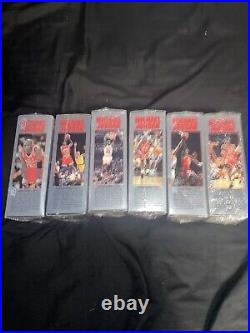 1991-92 UPPER DECK MICHAEL JORDAN Locker Series 1 6 Sealed FULL Set MINT