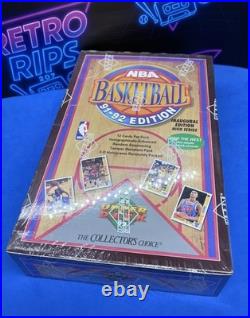 1991-92 Upper Deck High Series Basketball Factory Sealed Wax Box 36 Packs Jordan