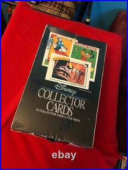 1991 Impel Disney Collector Cards Factory Sealed Box Lot Rare