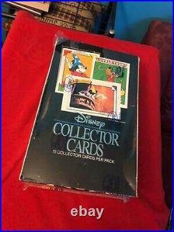 1991 Impel Disney Collector Cards Factory Sealed Box Lot Rare
